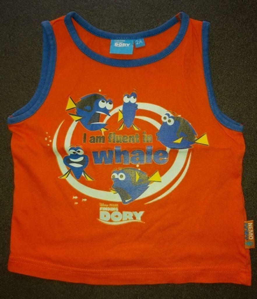 Tanktop jongen finding dory 2 jaar, Ophalen of Verzenden, Gebruikt, Jongetje, Shirtje of Longsleeve