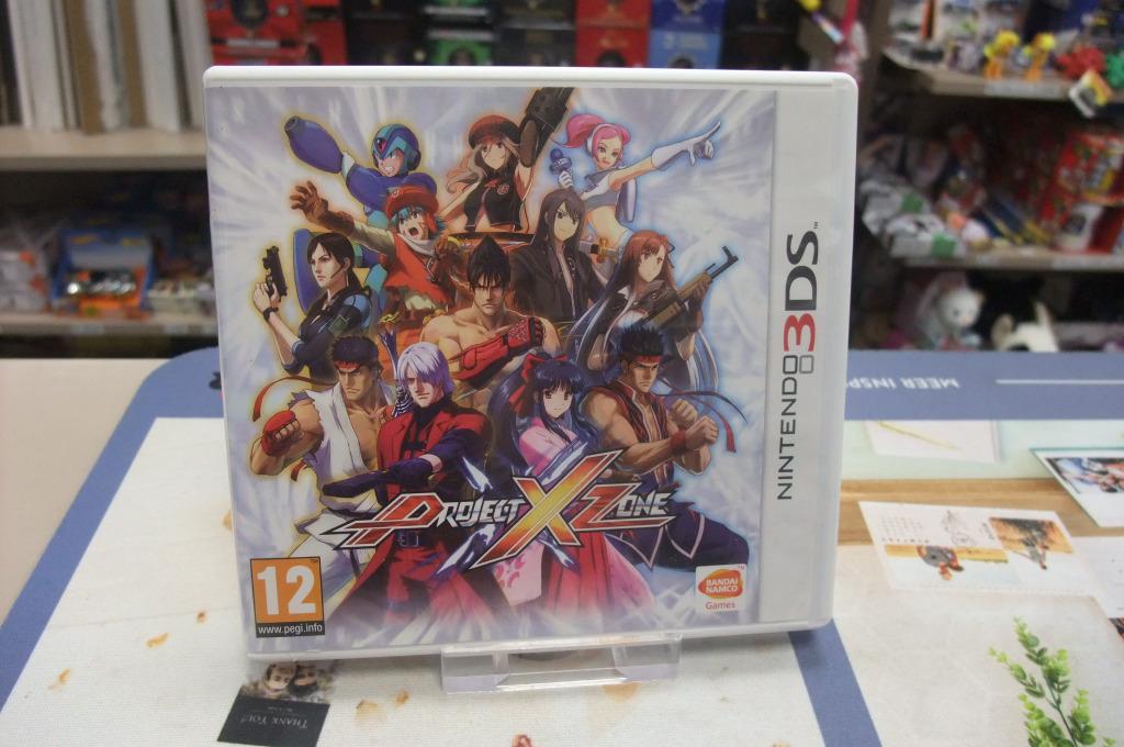 Project X zone cib 3ds, Games en Spelcomputers, Games | Nintendo 2DS en 3DS, Nintendo, Gebruikt, 1 speler, Ophalen of Verzenden