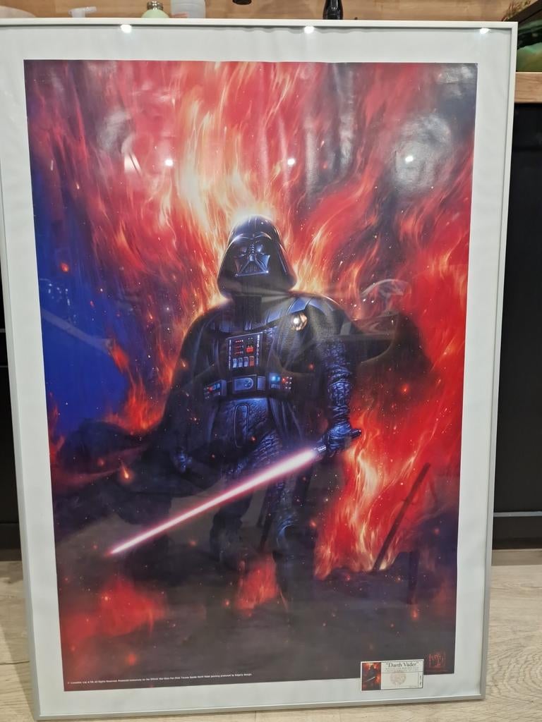 Poster van Starwars Tsuneo Sanda in beperkte oplage, Verzamelen, Ophalen