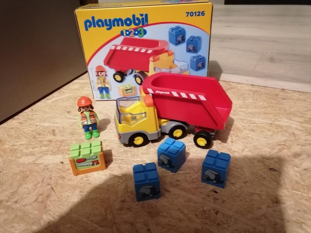 Playmobil 123 vrachtwagen, Enlèvement ou Envoi, Comme neuf