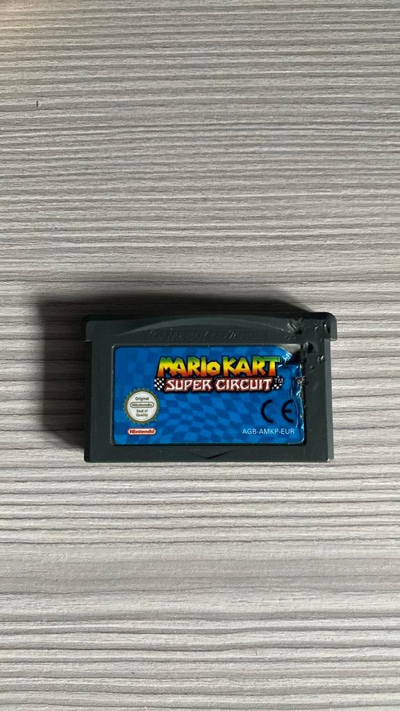 Mario Kart Super Circuit GBA, Consoles de jeu & Jeux vidéo, Enlèvement ou Envoi, Utilisé, À partir de 3 ans