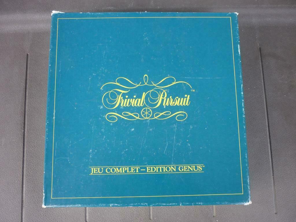 Jeu de société - Trivial Pursuit Genus, Trois ou quatre joueurs, Enlèvement ou Envoi, Utilisé