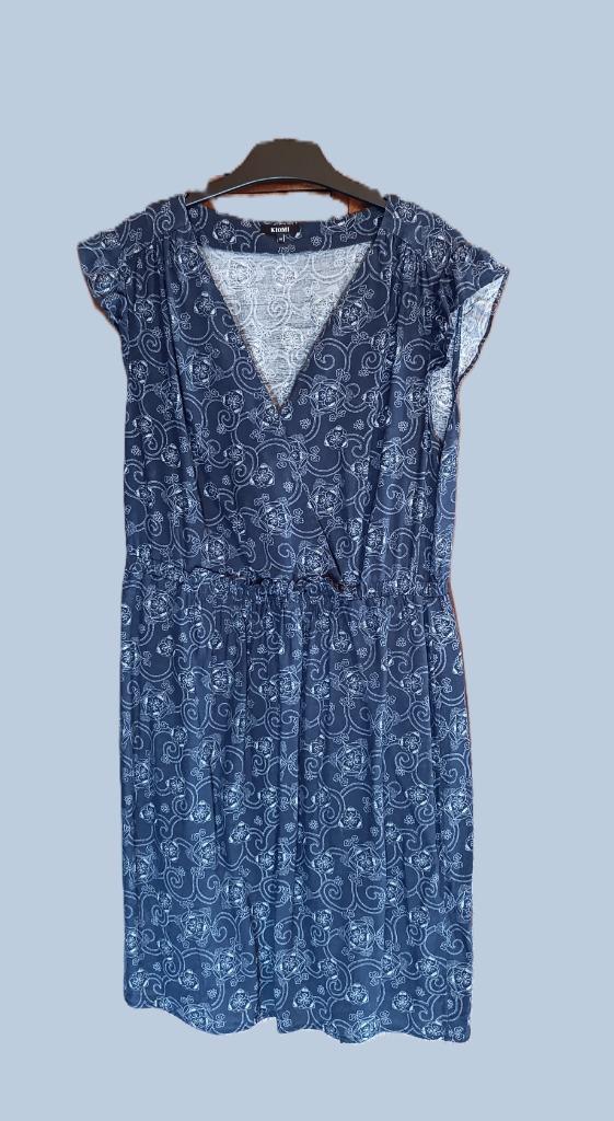 Luchtige zomerjurk Kiomi marineblauw, Kleding | Dames, Maat 38/40 (M), Blauw, Kiomi, Ophalen of Verzenden