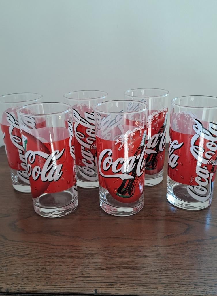 6 verres Coca Cola, Enlèvement ou Envoi, Neuf