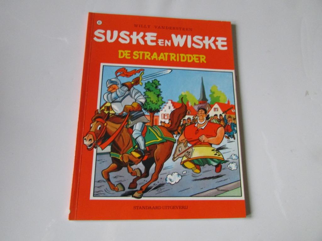 SUSKE EN WISKE, DE STRAATRIDDER, nr. 83, Willy Vandersteen, Eén stripboek, Ophalen of Verzenden, Zo goed als nieuw