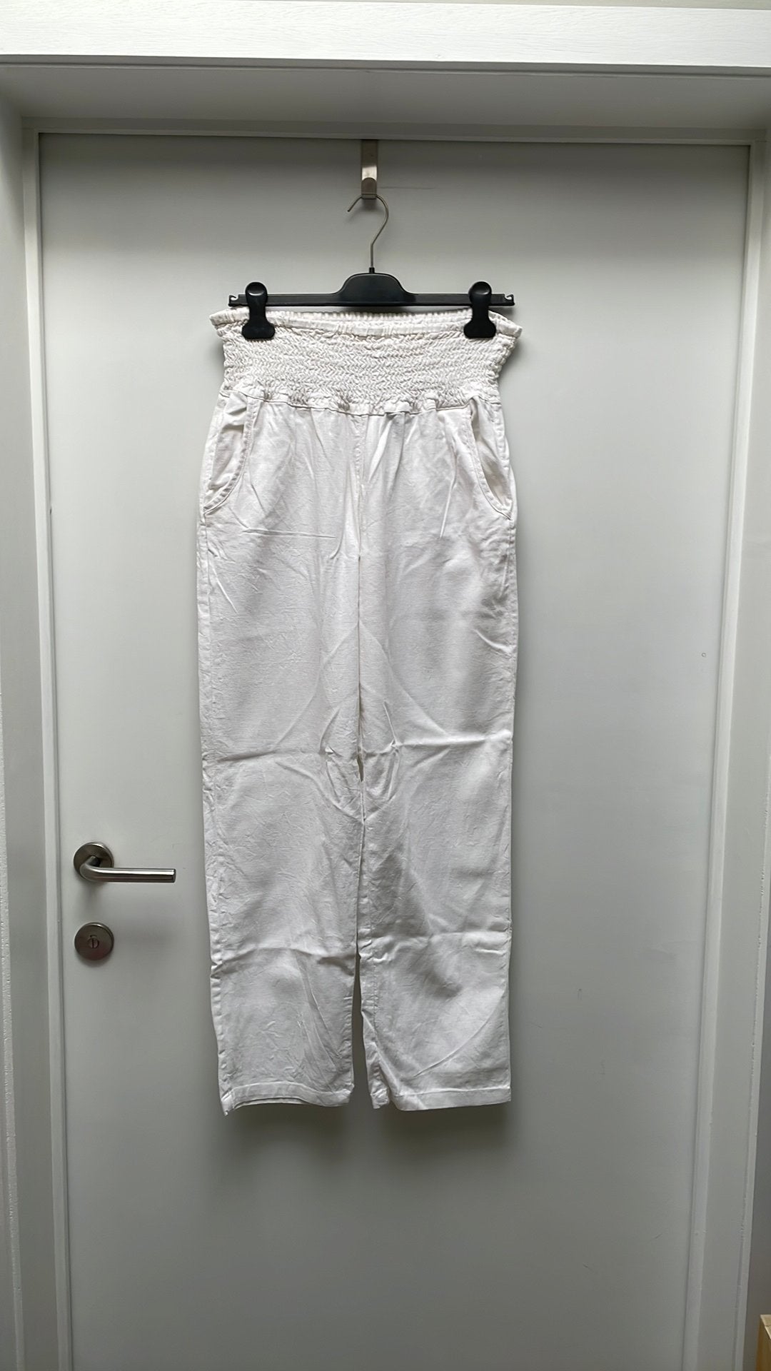 Dames zomerbroek - merk: Only - maat L, Kleding | Dames, Ophalen of Verzenden, Gedragen, Maat 42/44 (L), Wit