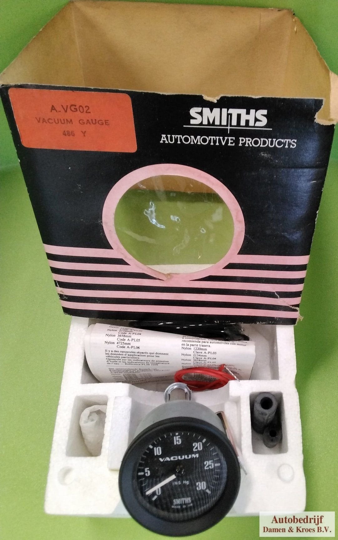 Vacuummeter Smiths LUSIB600, Autos : Pièces & Accessoires, Tableau de bord & Interrupteurs, Neuf, Enlèvement ou Envoi