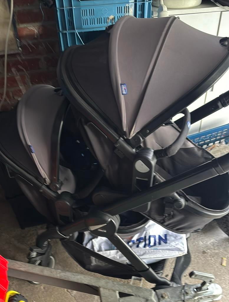 poucette chico pour jumeaux ,jumelle et enfant age raprocher, Ophalen, Gebruikt, Combiwagen, Overige merken