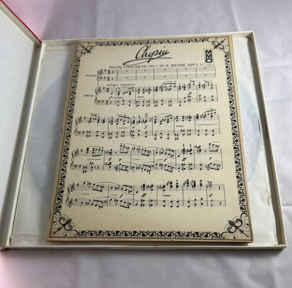 Chopin Piano Concerto No. 1 – MMO 343 – LP + partituur, Ophalen of Verzenden, Gebruikt