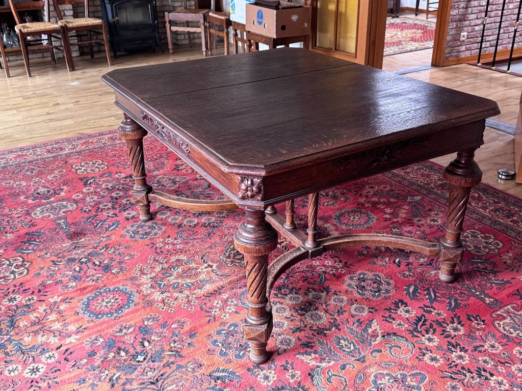 Eiken tafel, Ophalen, Gebruikt, Klassiek, Eikenhout