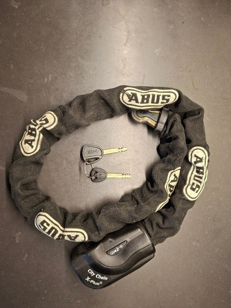 ABUS motorslot, Enlèvement, Utilisé