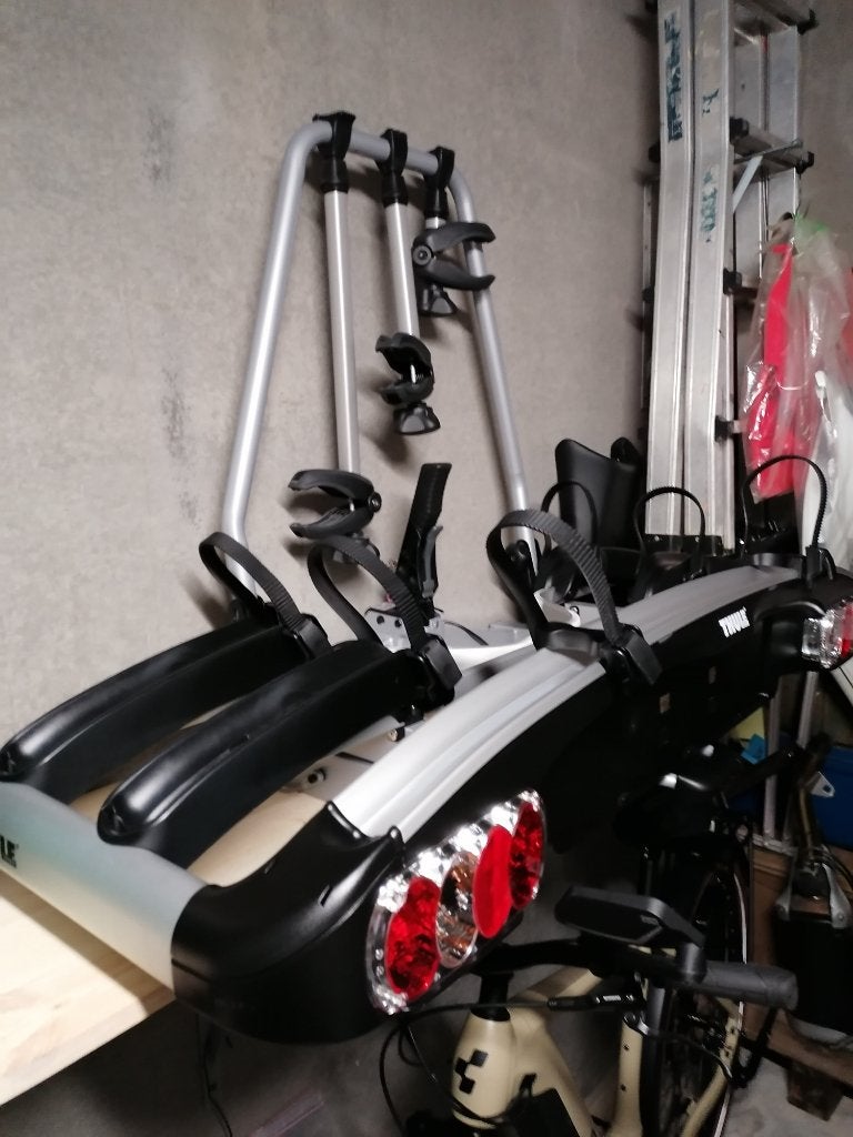 Porte-vélo Thule EC G6 929 3 vélos 60 kg convient vélos élec, Auto diversen, Fietsendragers, Ophalen, Nieuw, Trekhaakdrager, Brede banden