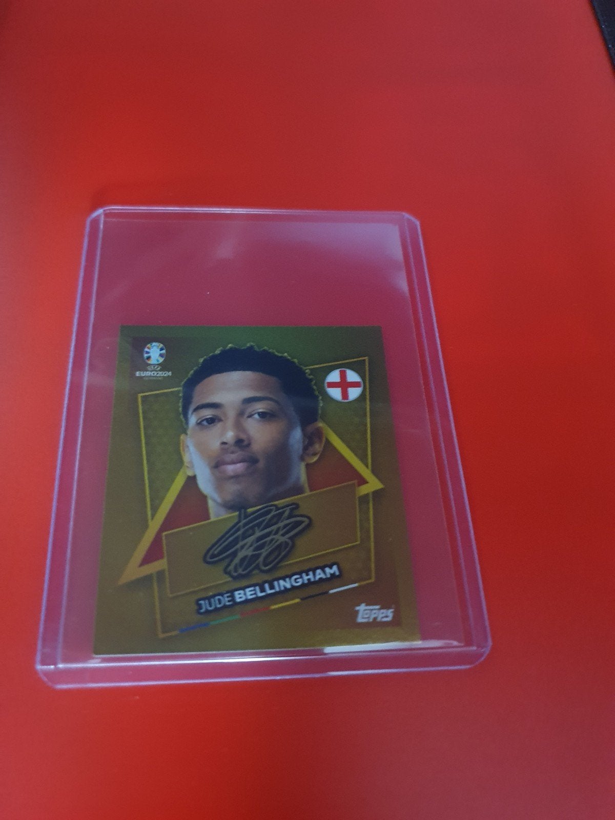 Jude Bellingham 2024 Topps, Hobby en Vrije tijd, Ophalen of Verzenden, Nieuw, Sticker