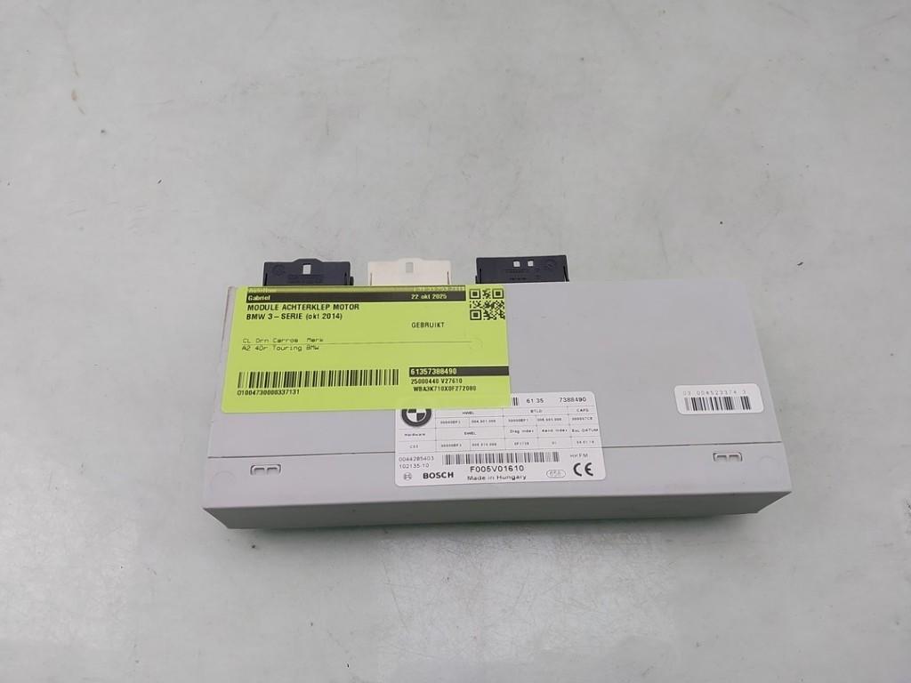 MODULE ACHTERKLEP MOTOR BMW 3 serie Touring (F31), Gebruikt, BMW, Petuelring 130
80809  München, DE, Bayerische Motoren Werke AG