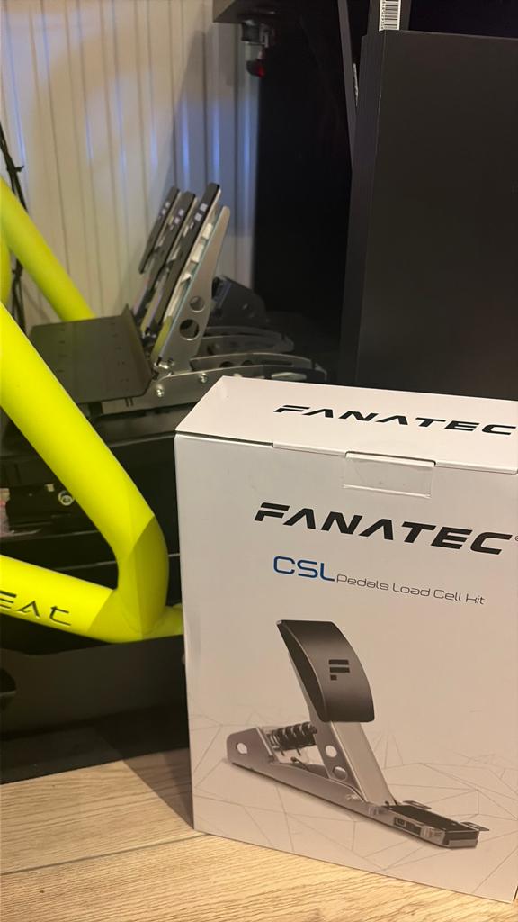 Fanatec pédales CSL + loadcell + tuning kit, Fanatec, Enlèvement ou Envoi, Comme neuf