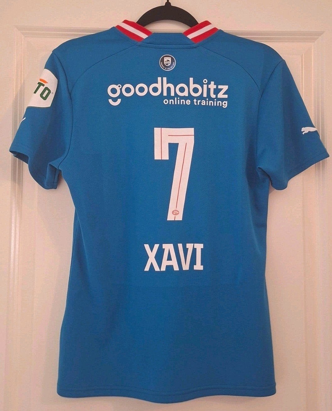 PSV Puma 3e Shirt 2022/23 | Xavi Simons #7 | Dames Maat S, Maat S, Ophalen of Verzenden, Zo goed als nieuw, Shirt