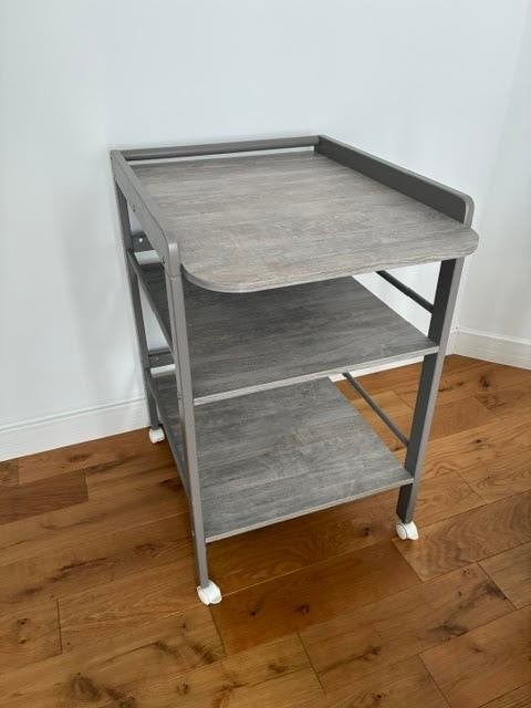 Commode Schardt (met wielen, taupe grijs), Ophalen, 70 cm of meer, Zo goed als nieuw, 90 tot 105 cm