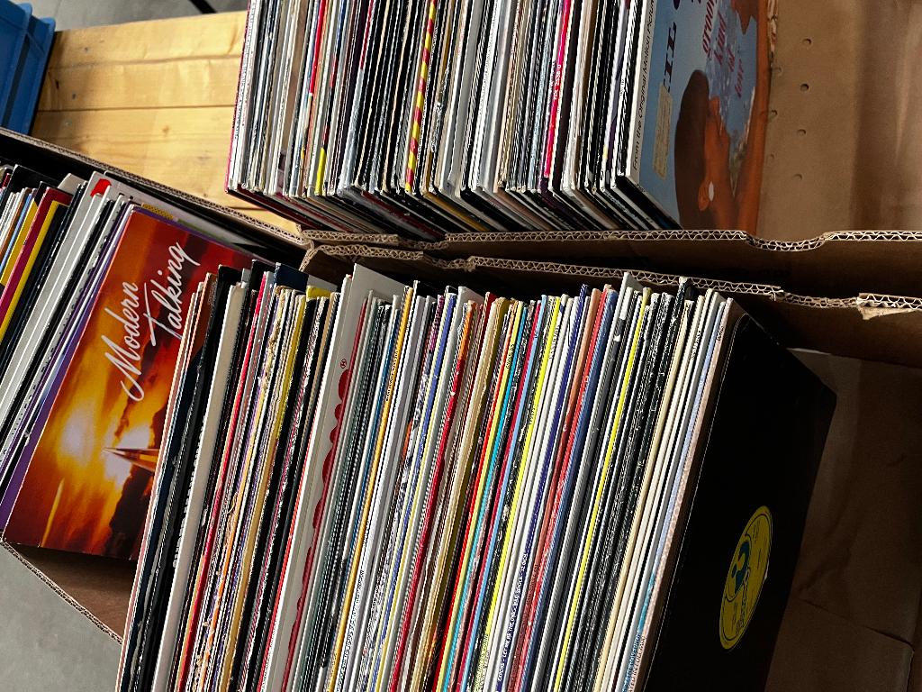 Maxi dj vinyl platen, Cd's en Dvd's, Vinyl | Pop, Ophalen, Gebruikt, 12 inch