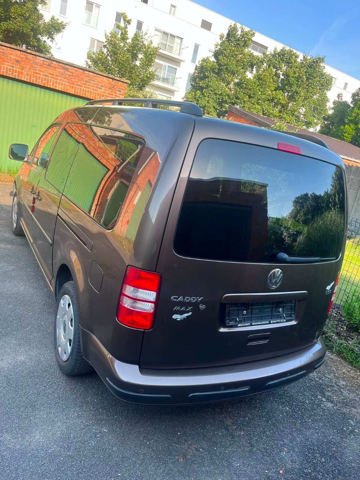 Caddy 1.2, Voorwielaandrijving, Stof, Bruin, Volkswagen