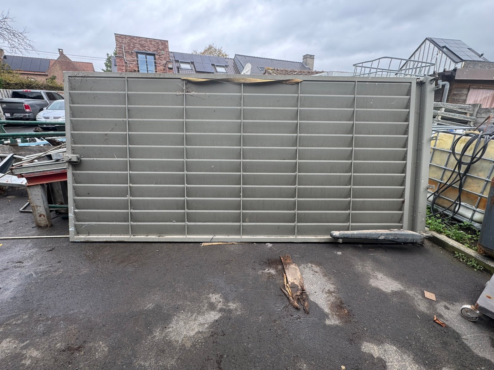Electrische draaipoort, Jardin & Terrasse, 3 à 6 mètres, Enlèvement, 1 à 2 mètres, Utilisé