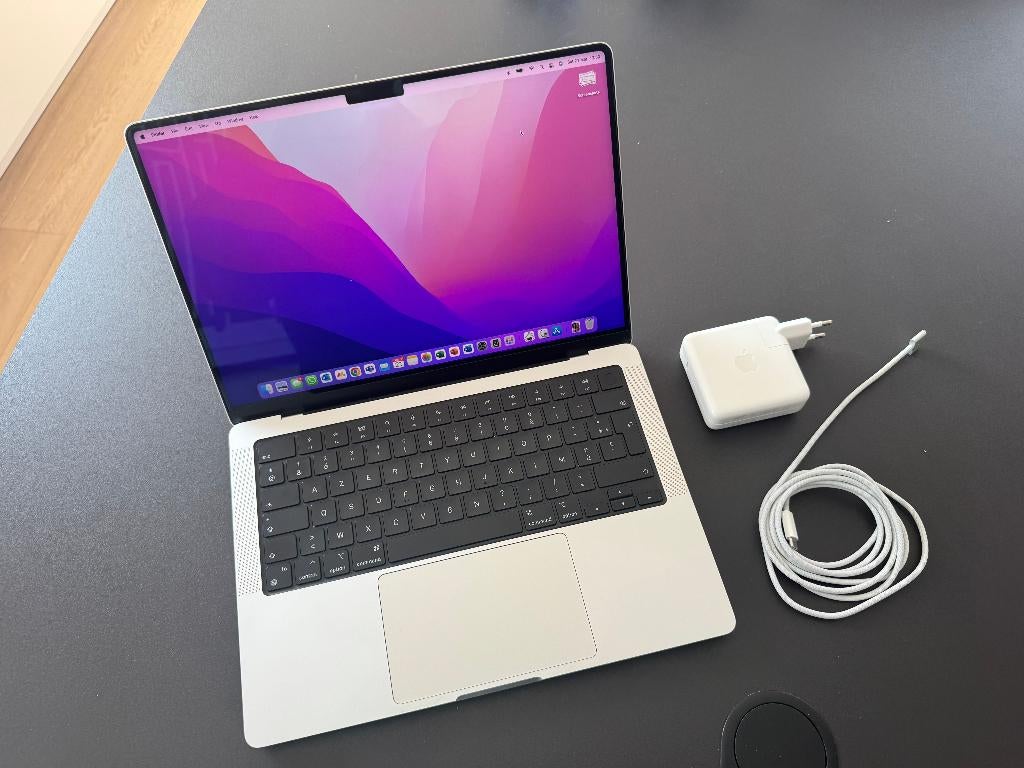 APPLE MacBook Pro 14” (2021) – M1 Pro – 16GB – 512GB, Informatique & Logiciels, Apple Macbooks, MacBook Pro, Autres tailles, 512 GB