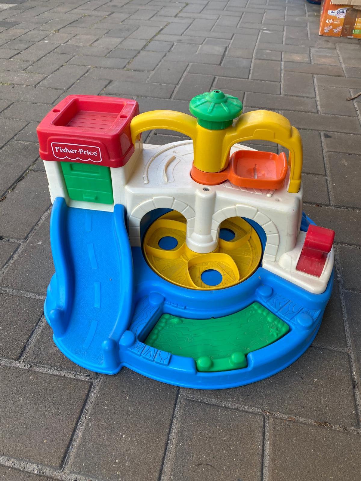Vintage Fisher Price Garage, Ophalen, Zo goed als nieuw