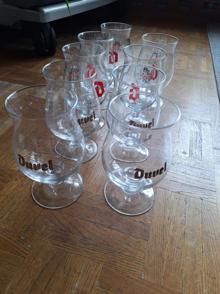 Verres à bière DUVEL 33 cl, Enlèvement