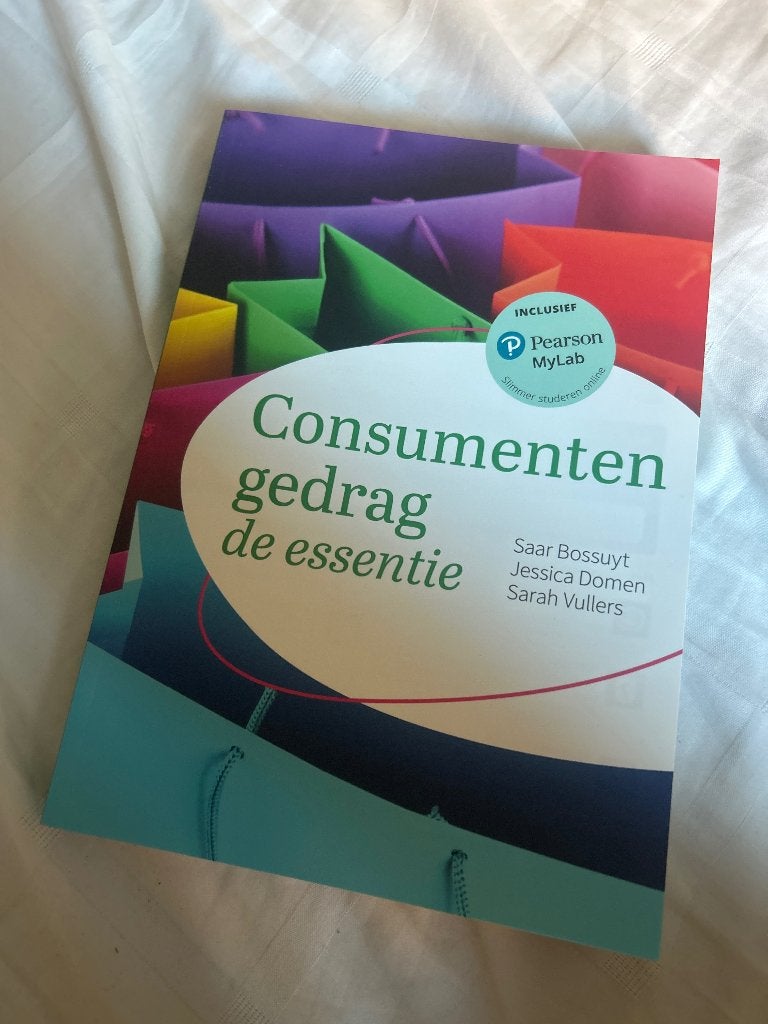Consumentengedrag, de essentie met MyLab NL toegangscode, Boeken, Ophalen of Verzenden, Nieuw, Hogeschool, Saar Bossuys, Jessica Domen, Sarah Vullers