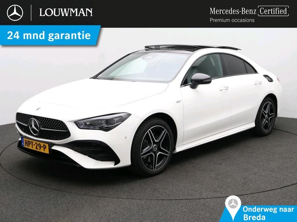 Mercedes-Benz CLA 250 e Business Solution AMG | Panoramadak, CLA, Wit, 18 g/km, Berline