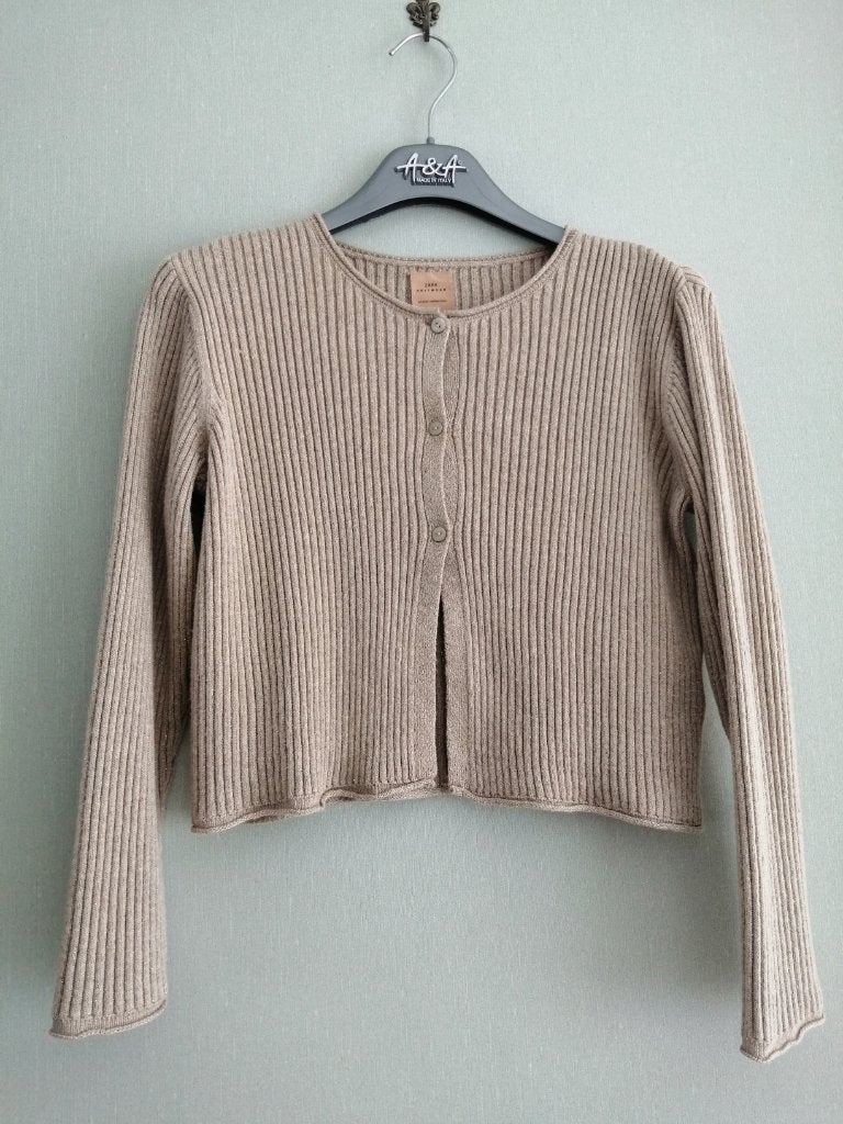 mooie gilet Zara knitwear maat 9 jaar, Gebruikt, Meisje, Trui of Vest, Ophalen of Verzenden