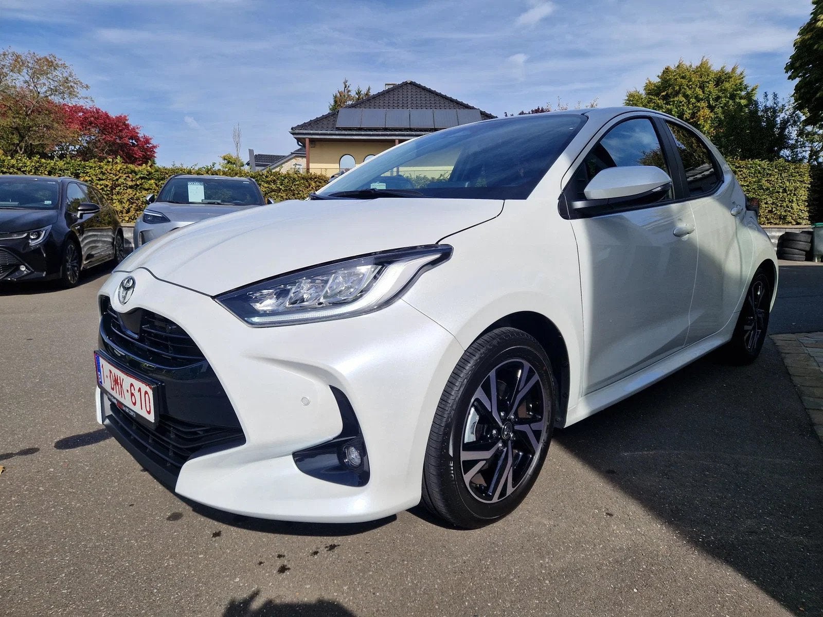 Toyota Yaris Design+Pack Securite (bj 2025, automaat), Auto's, Automaat, Stof, Gebruikt, Euro 6
