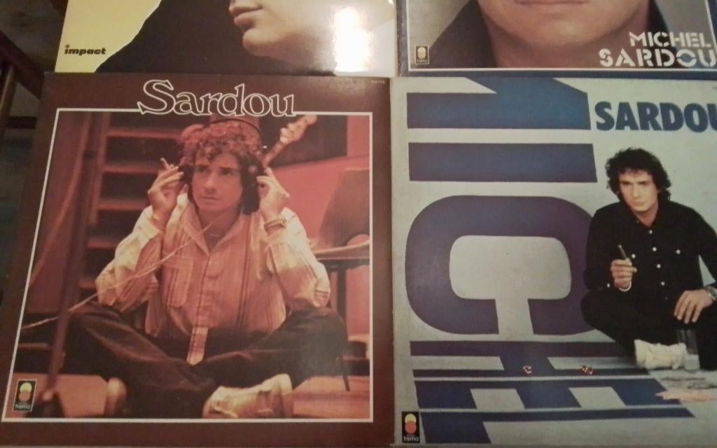 Quatre albums de Michel Sardou, Enlèvement ou Envoi, Utilisé, Autres formats