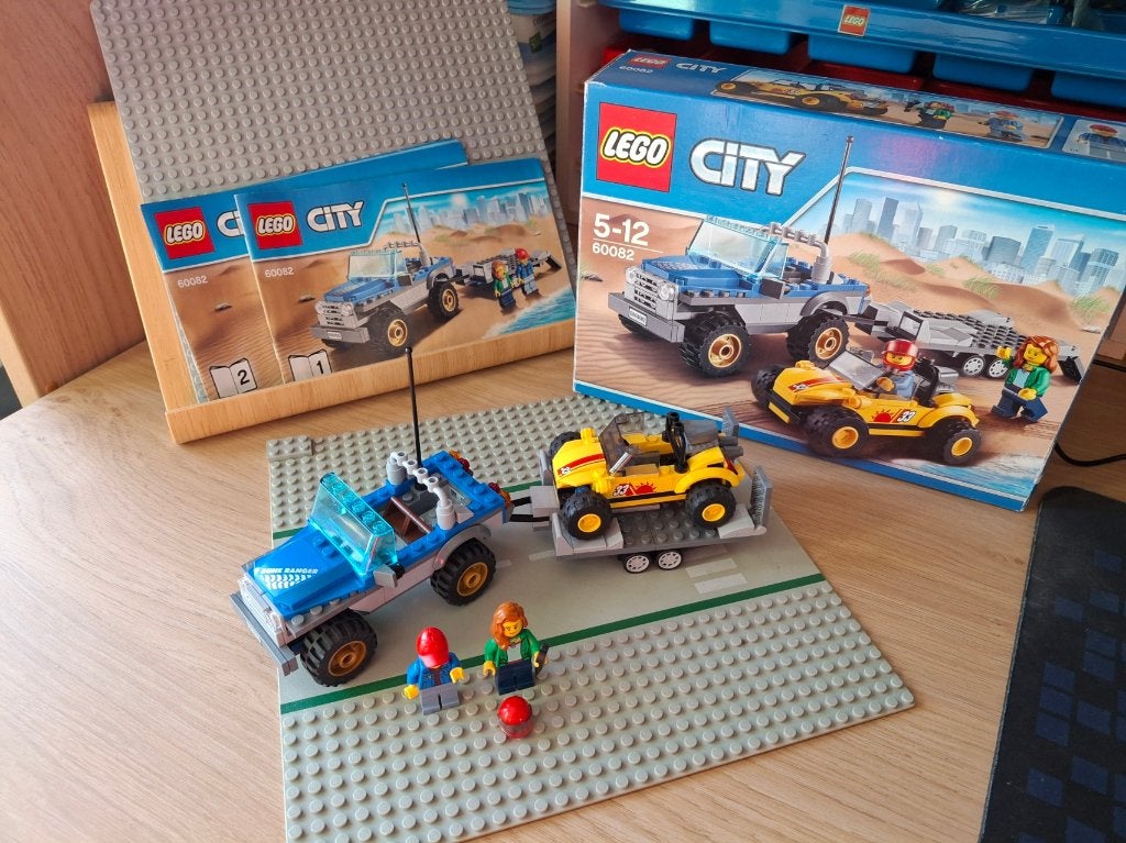 Lego - 60082 - Dune Buggy Trailer, City, Lego, Ophalen of Verzenden, Zo goed als nieuw