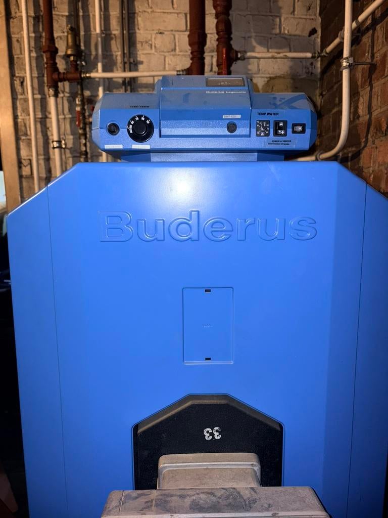 Buderus chauffageketel en toebehoren (GRATIS), Ophalen, Gebruikt, 100 liter of meer, Boiler