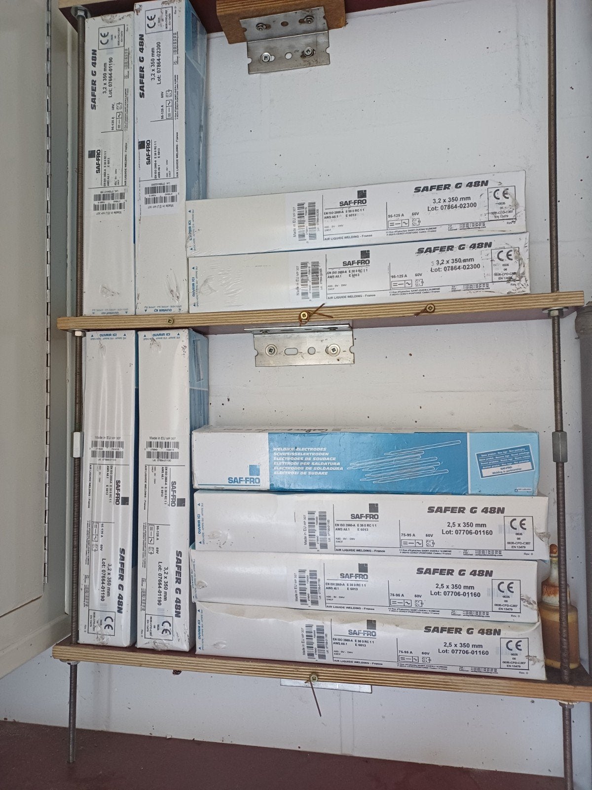 Électrodes rutileSafer, Bricolage & Construction, Enlèvement, Neuf, Électrodes