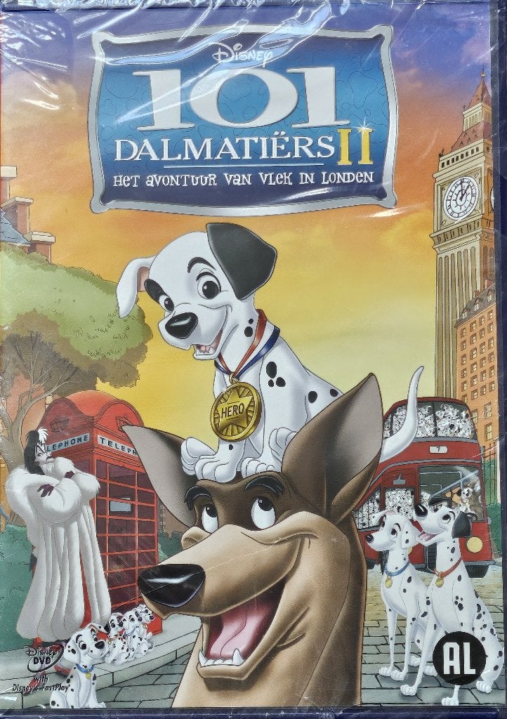 101 Dalmatiërs II (2002) Disney SEALED, Bonusmateriaal, Animatie, Nederlands, Ophalen of Verzenden