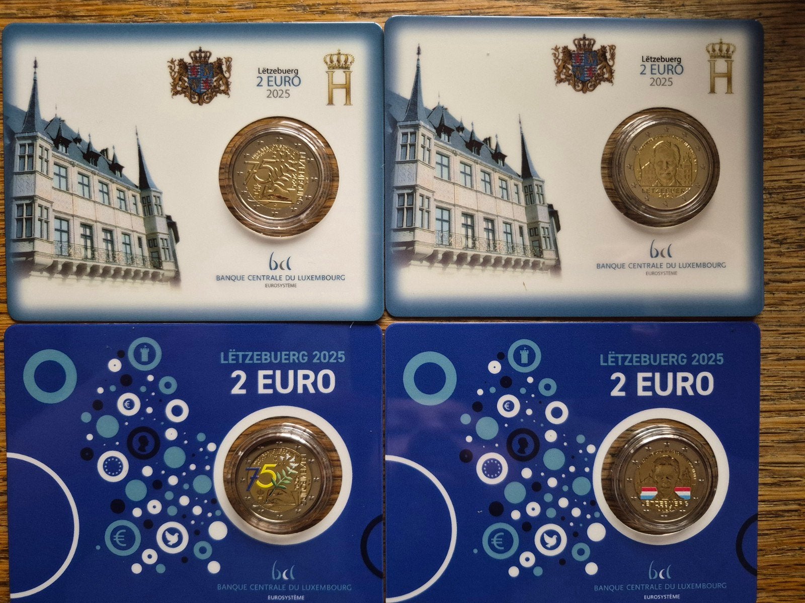 Coincards Luxembourg 2025, Timbres & Monnaies, Monnaies | Europe | Monnaies euro, Enlèvement, Luxembourg, 2 euros, Série