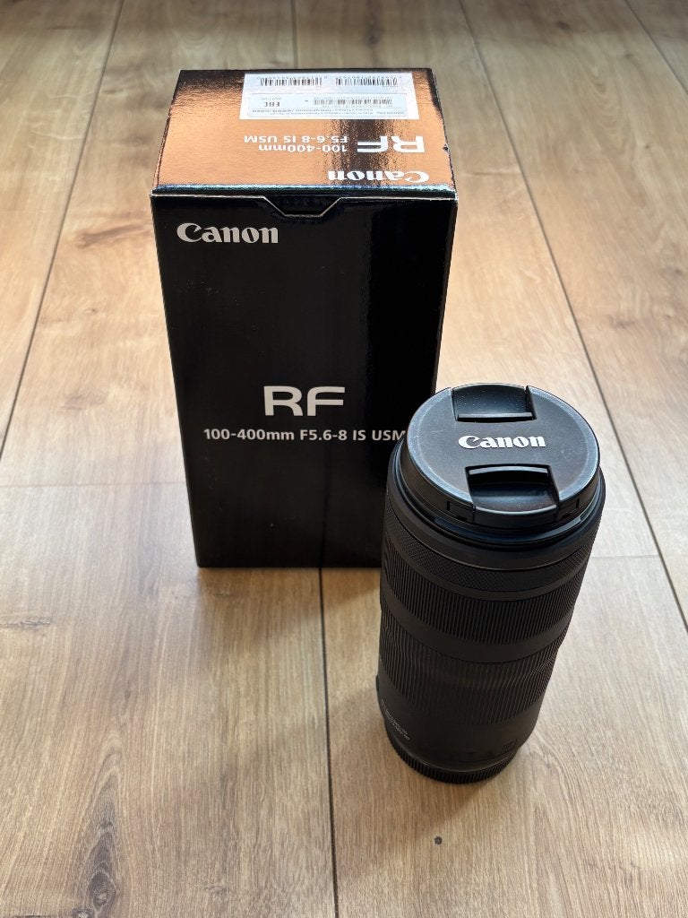 Canon RF 100-400mm f/5.6-8 IS USM, TV, Hi-fi & Vidéo, Photo | Lentilles & Objectifs, Comme neuf, Téléobjectif, Canon, Canon RF