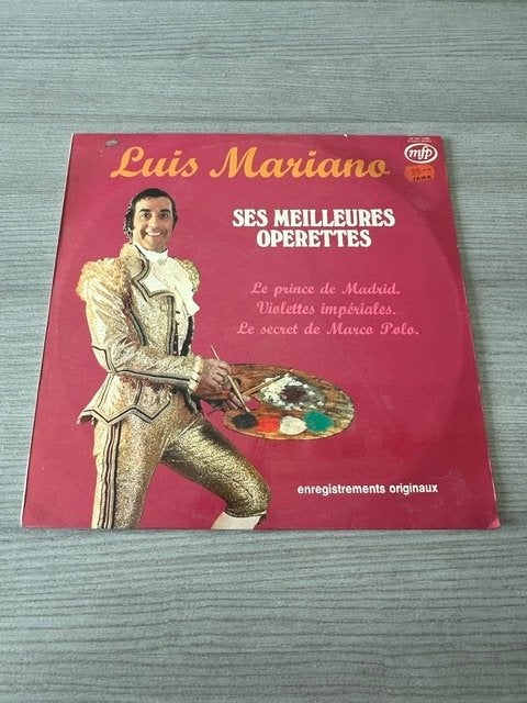 Vynil Louis Mariano - ses meilleurs operettes (lp023), LP, Gebruikt, Opera of Operette, Ophalen of Verzenden