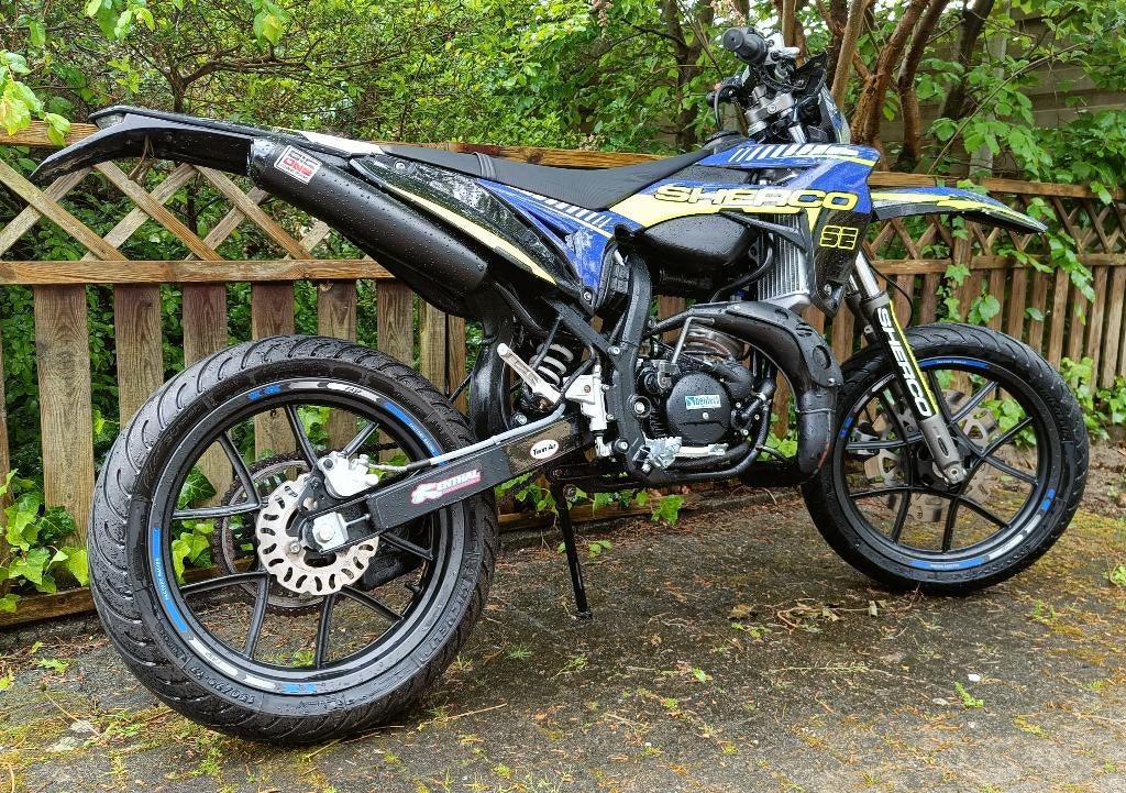 Sherco SM-R 50, 6 versnellingen, Zo goed als nieuw, 50 cc, Ophalen