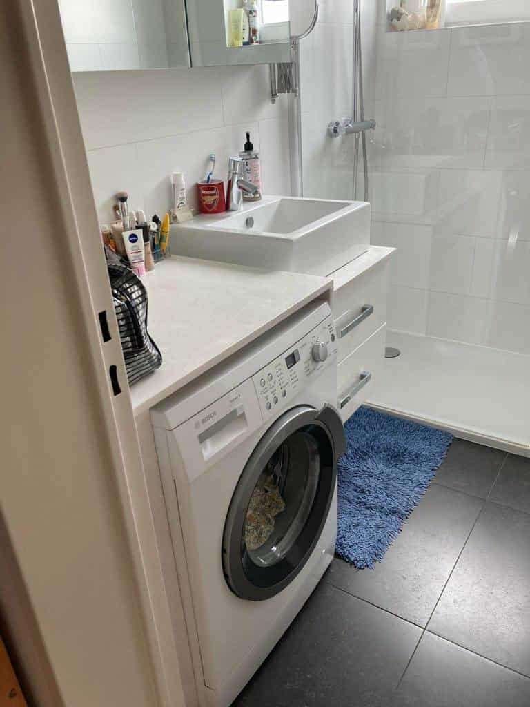 Lave linge Bosch, Electroménager, 1600 tours ou plus, Chargeur frontal, Enlèvement, Utilisé