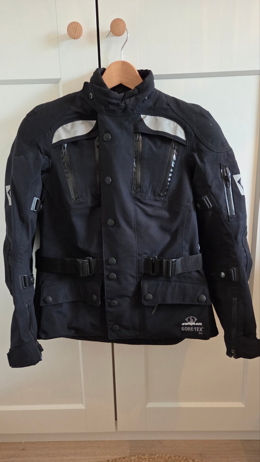 Stadler AirDraft Pro GTX Pro Shell textiele motorjas, Ophalen