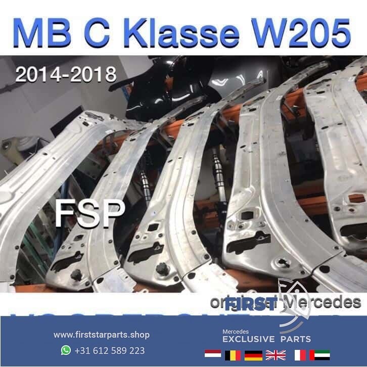 W205 voorfront Mercedes C Klasse 2014-2018 aluminium Front A, Utilisé, -, -, Enlèvement ou Envoi