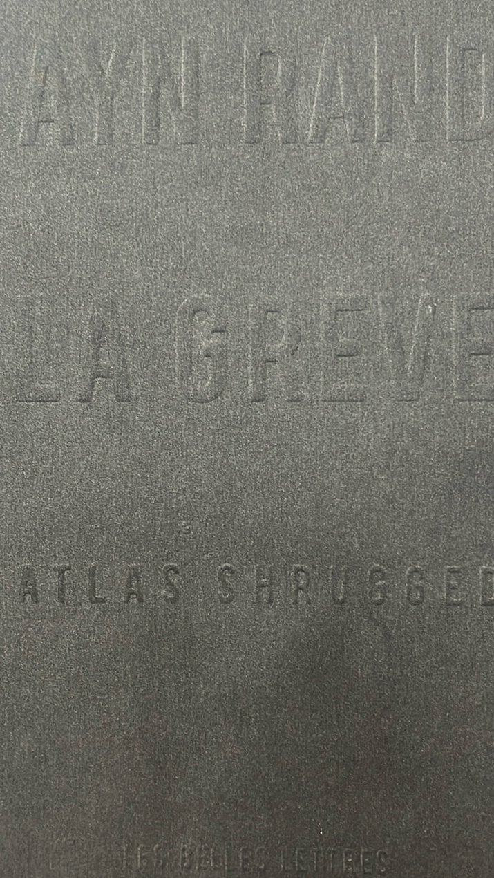 Ayn Rand - La Greve, Livres, Littérature, Enlèvement, Ayn Rand
