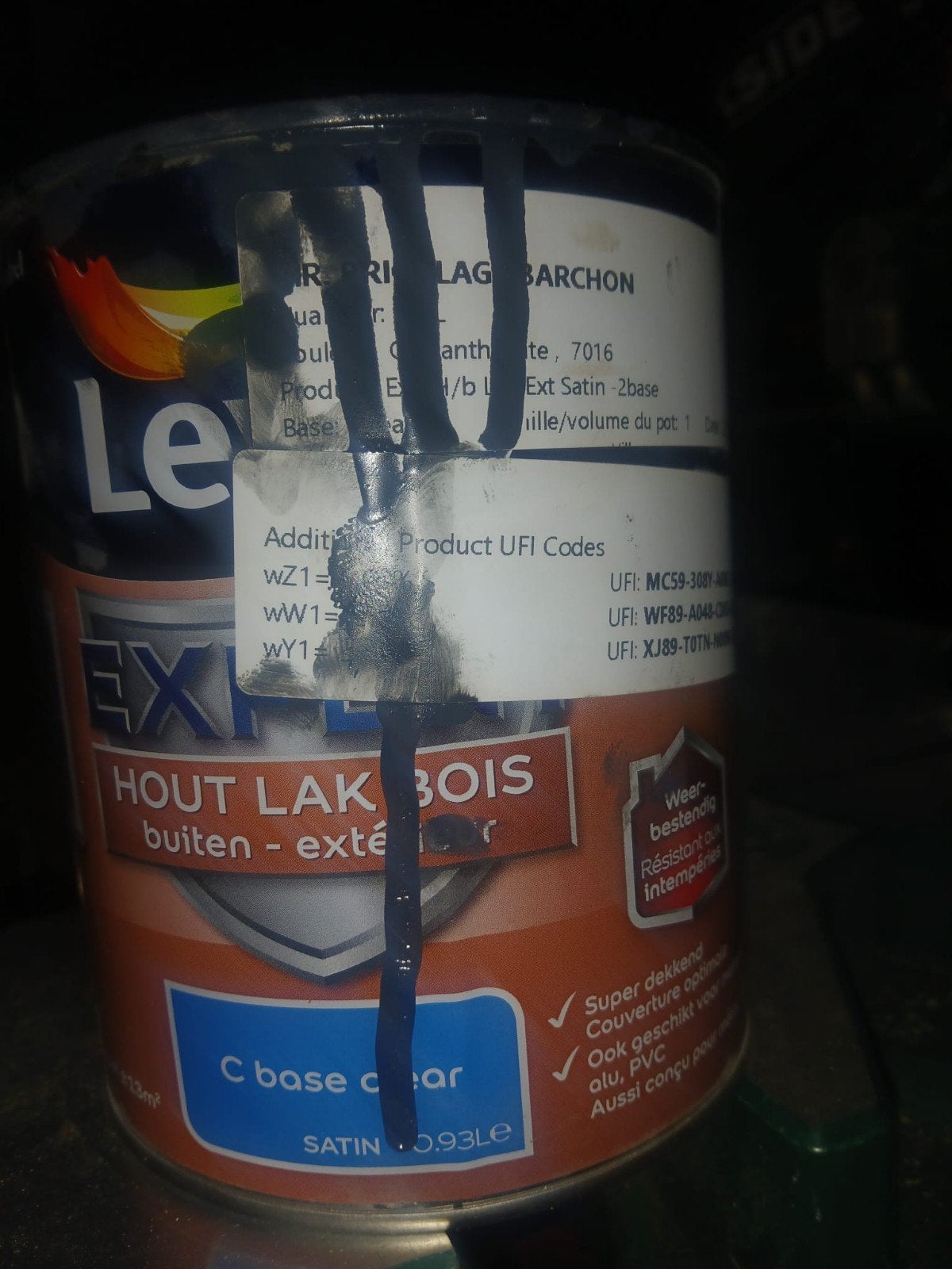 peinture gris anthracite pour bois extérieur, Bricolage & Construction, Peinture, Vernis & Laque, Enlèvement, Gris, Peinture