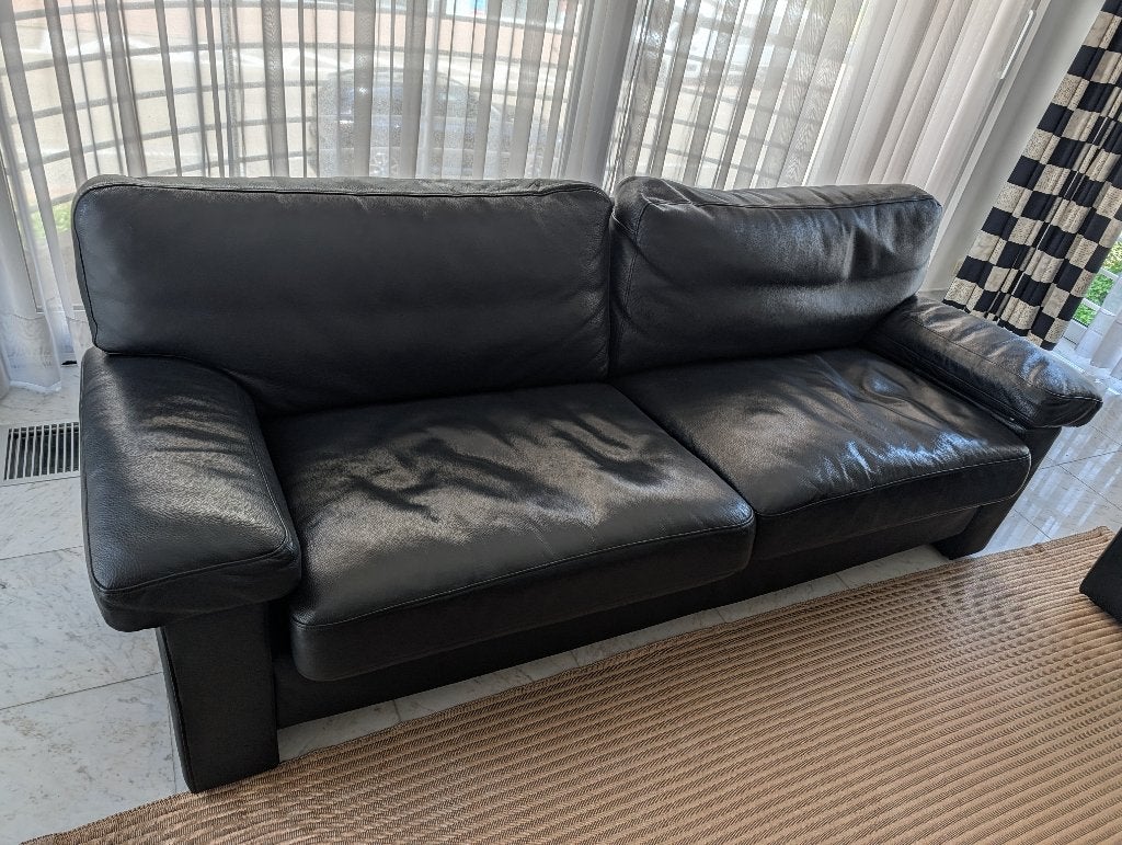 Sofa Tito Agnoli - Poltrona Frau -2 stuks, Ophalen, Gebruikt, Design, Tweepersoons