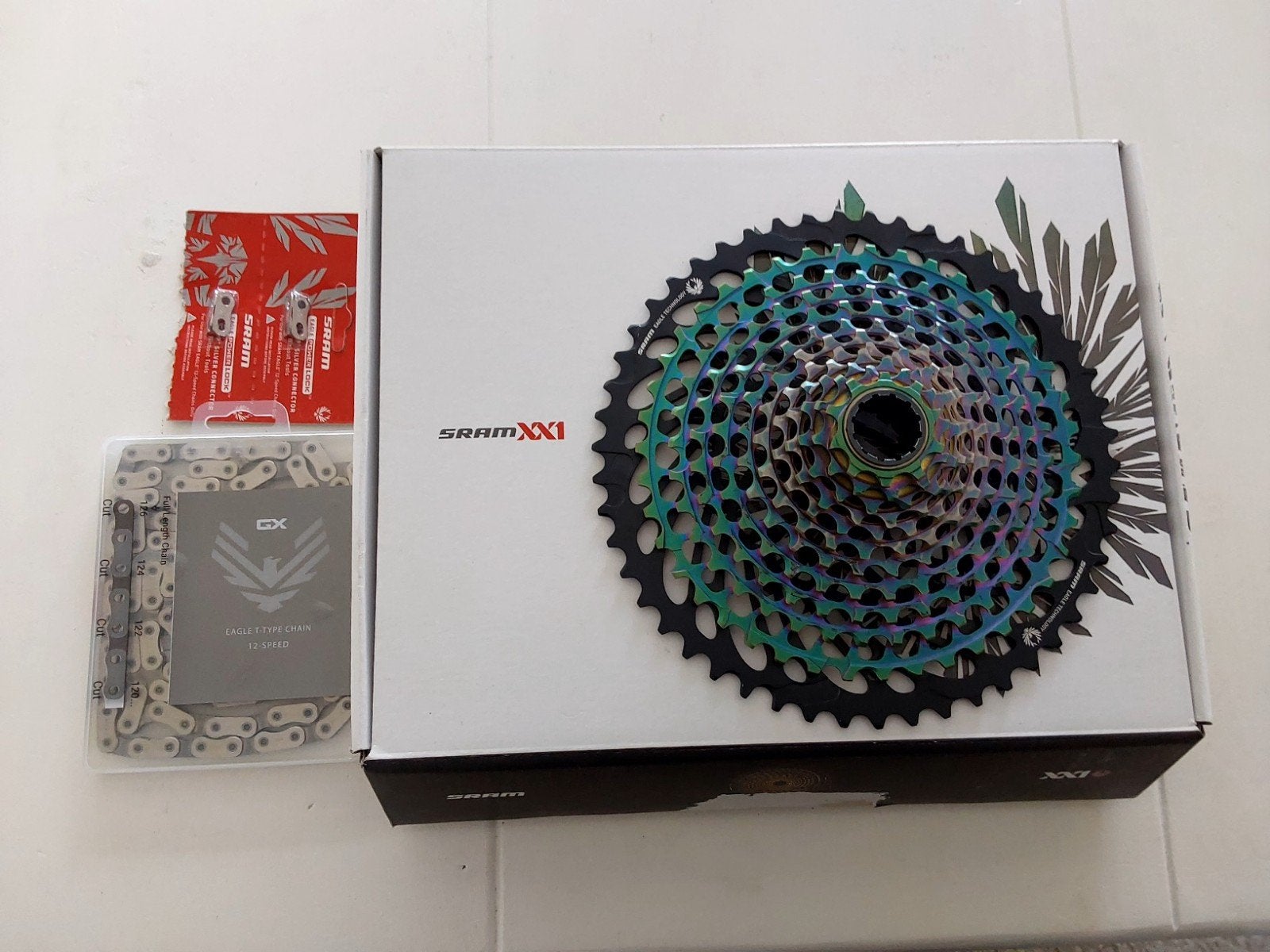 Sram eagle xx1 cassette  + ketting, Ophalen of Verzenden