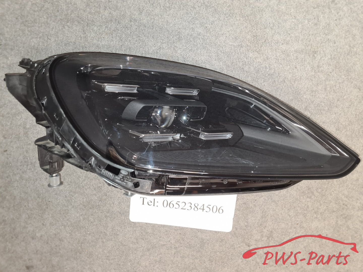 PORSCHE 9Y FACELIFT CAYENNE RECHTS VOL LED KOPLAMP ORIGINEEL, Ophalen, Gebruikt, -, Voor