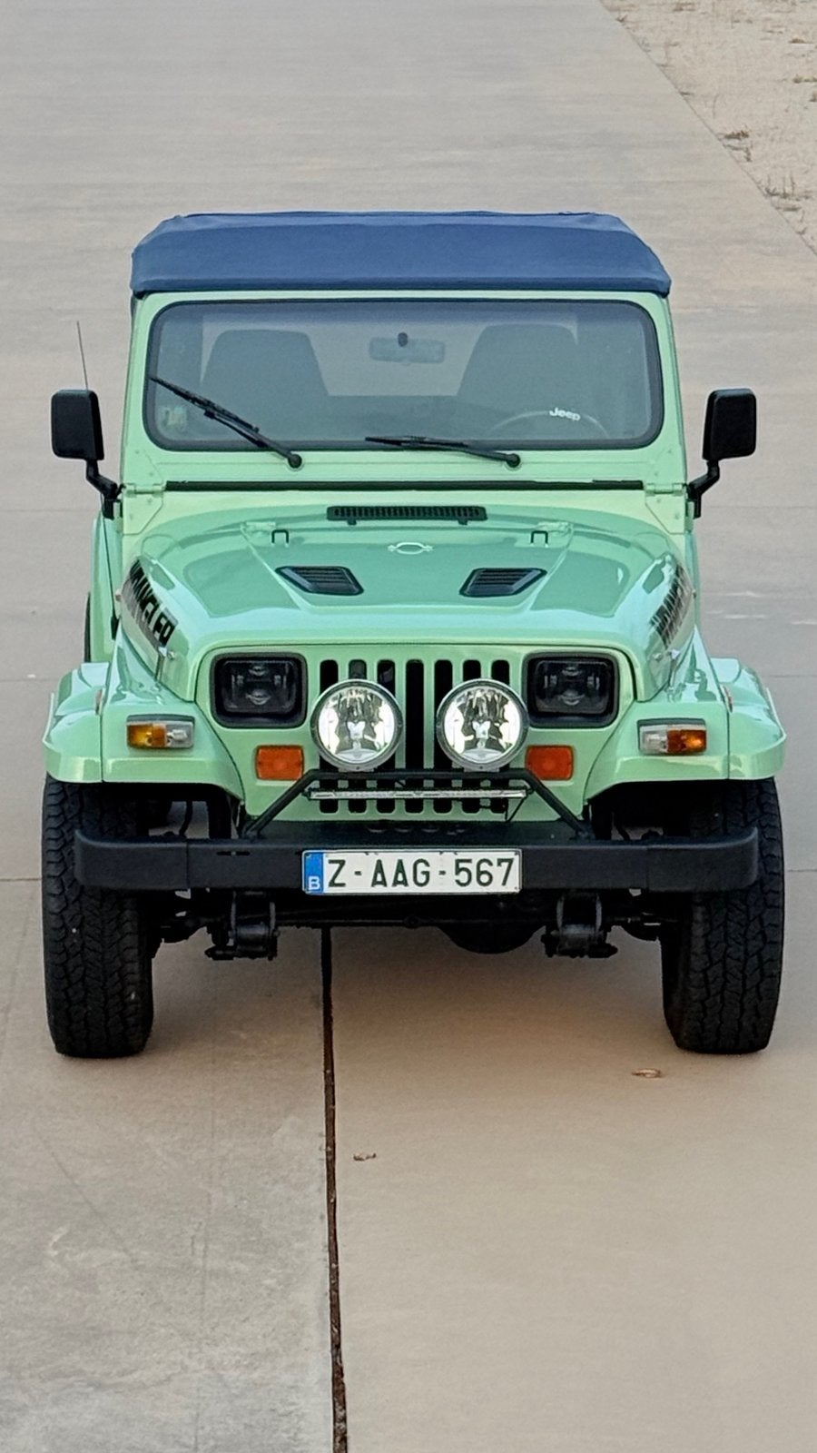 Jeep wrangler oldtimer, Auto's, Oldtimers, Jeep, Bedrijf, SUV of Terreinwagen, Te koop