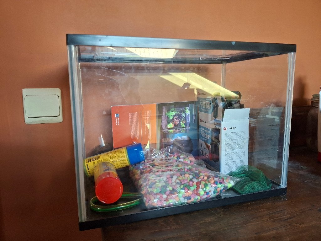Aquarium en toebehoren, Ophalen, Inclusief deksel, Nieuw, Leeg aquarium